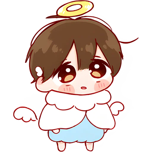 Angel Demon Kun Telegram Sticker #10 - Angel Demon Kun #10