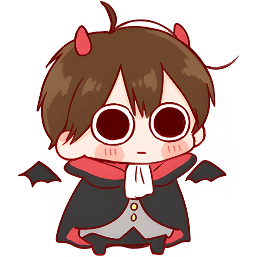 Angel Demon Kun Telegram Sticker #11 - Angel Demon Kun #11
