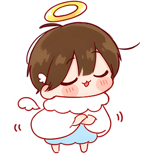 Angel Demon Kun Telegram Sticker #17 - Angel Demon Kun #17