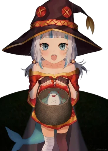Anime Halloween Telegram Sticker #11 - Anime Halloween #11
