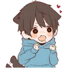 Anime Coupl Emoji Telegram Sticker #8 - Anime Coupl Emoji #8