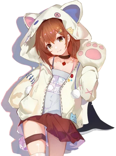 Anime Pet Telegram Sticker #20 - Anime Pet #20