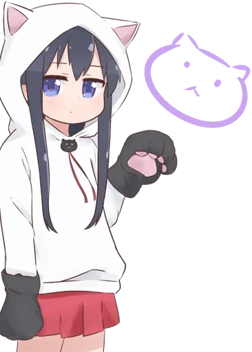 Anime Pet Telegram Sticker #23 - Anime Pet #23
