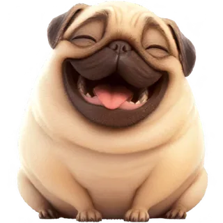 Cute Pug