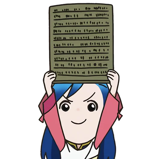 Ascendance Of A Bookworm Telegram Sticker #9 - Ascendance Of A Bookworm #9