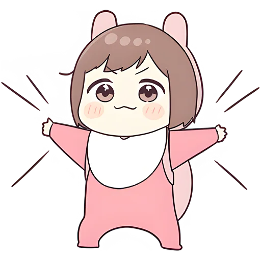 Baby chan nyasticks Telegram Sticker #20 - Baby chan nyasticks #20