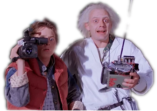 Back To The Future Stickers Telegram Sticker #17 - Back To The Future Stickers #17