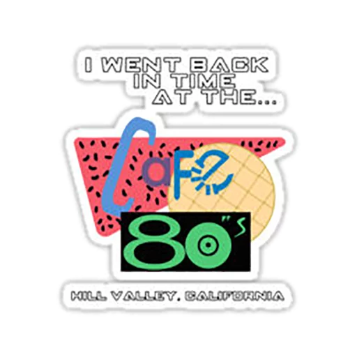Back To The Future Stickers Telegram Sticker #23 - Back To The Future Stickers #23