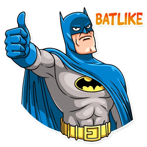 Silver Age Batman Telegram Sticker #2 - Silver Age Batman #2