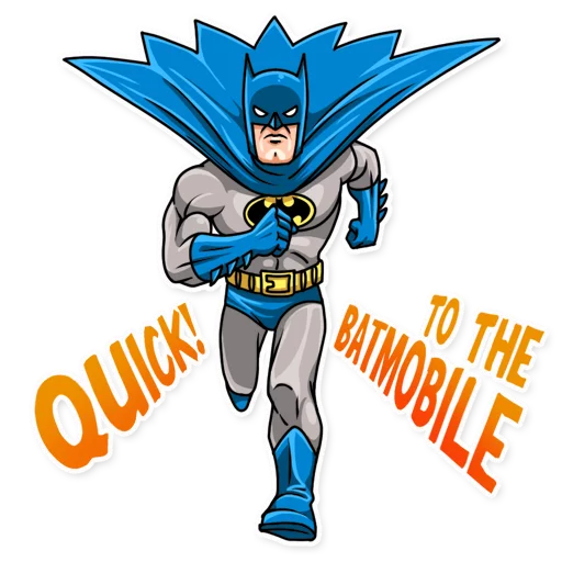 Silver Age Batman Telegram Sticker #8 - Silver Age Batman #8
