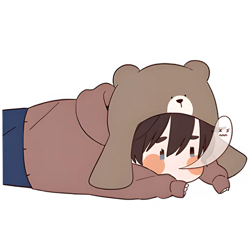 Bear Kun Telegram Sticker #12 - Bear Kun #12
