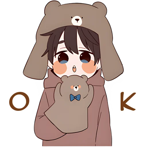 Bear Kun Telegram Sticker #17 - Bear Kun #17