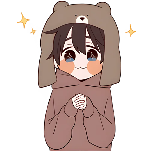 Bear Kun Telegram Sticker #25 - Bear Kun #25