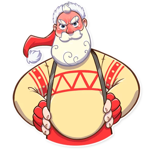 Santa Claus Telegram Sticker #6 - Santa Claus #6