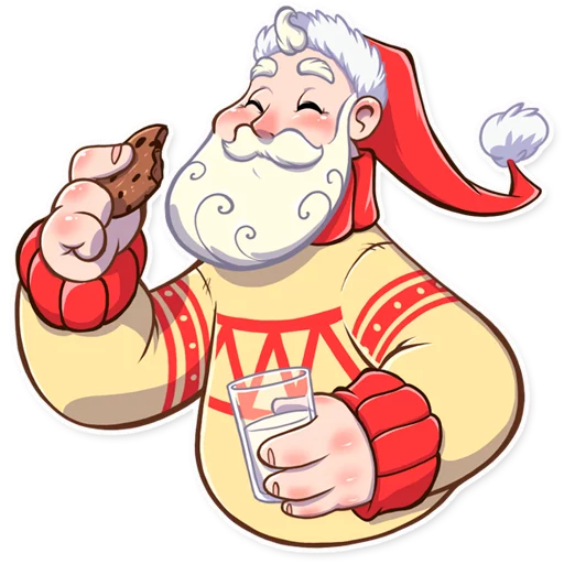 Santa Claus Telegram Sticker #8 - Santa Claus #8