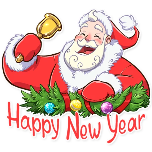 Santa Claus Telegram Sticker #9 - Santa Claus #9