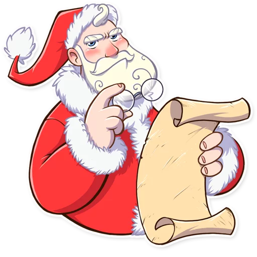 Santa Claus Telegram Sticker #10 - Santa Claus #10