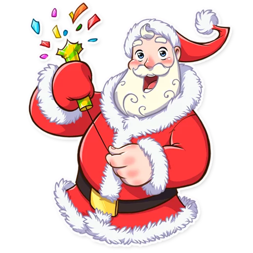 Santa Claus Telegram Sticker #11 - Santa Claus #11
