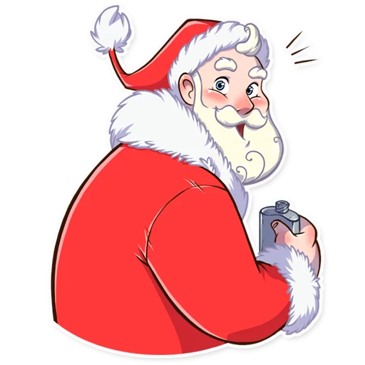 Santa Claus Telegram Sticker #14 - Santa Claus #14