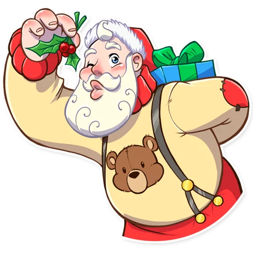 Santa Claus Telegram Sticker #16 - Santa Claus #16