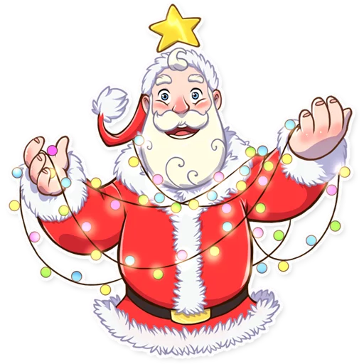 Santa Claus Telegram Sticker #17 - Santa Claus #17