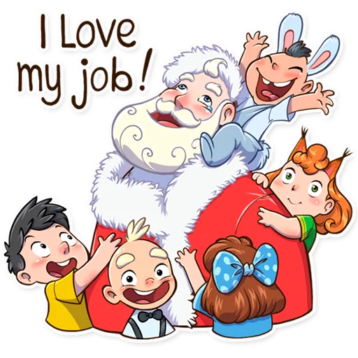 Santa Claus Telegram Sticker #18 - Santa Claus #18