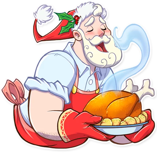 Santa Claus Telegram Sticker #19 - Santa Claus #19
