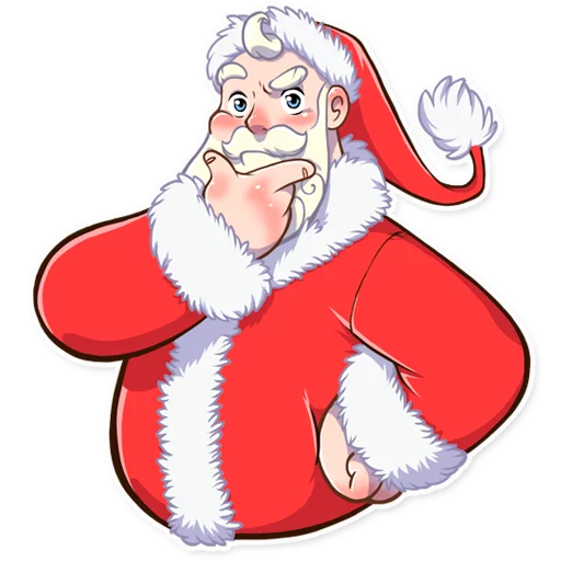 Santa Claus Telegram Sticker #20 - Santa Claus #20