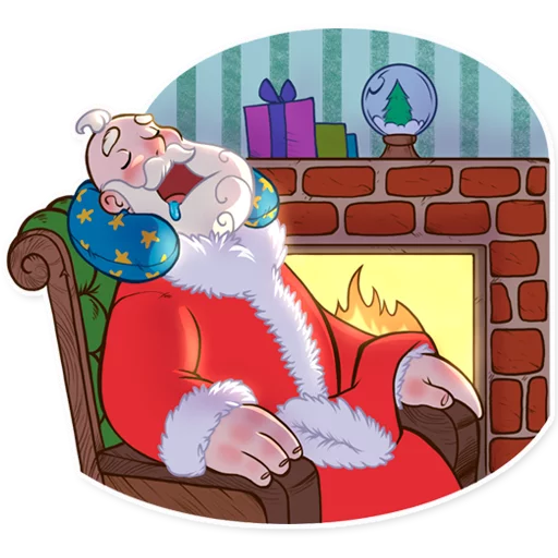 Santa Claus Telegram Sticker #21 - Santa Claus #21
