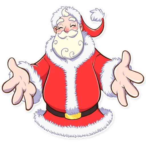 Santa Claus Telegram Sticker #22 - Santa Claus #22