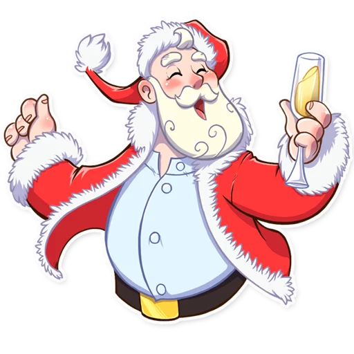 Santa Claus Telegram Sticker #23 - Santa Claus #23