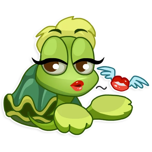 Judy Turtella Telegram Sticker #2 - Judy Turtella #2