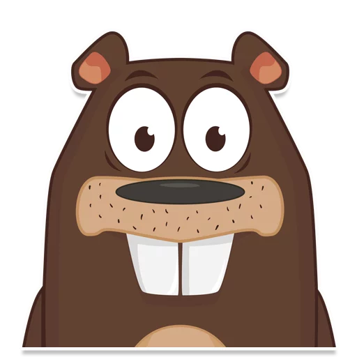 Beaver Telegram Sticker #15 - Beaver #15
