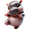 Begemotik 2 Emoji Telegram Sticker #2 - Begemotik 2 Emoji #2