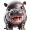 Begemotik 2 Emoji Telegram Sticker #9 - Begemotik 2 Emoji #9