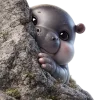 Begemotik Emoji Telegram Sticker #12 - Begemotik Emoji #12