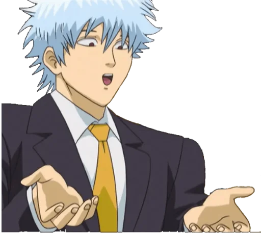 Gintama Yorozuya Comedy Telegram Sticker #13 - Gintama Yorozuya Comedy #13