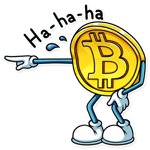 Laughing Bitcoin
