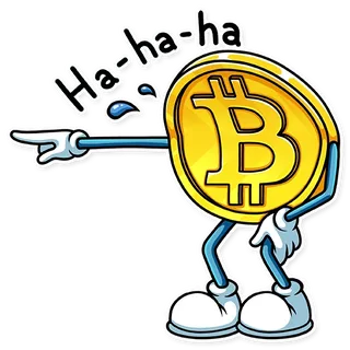 Laughing Bitcoin