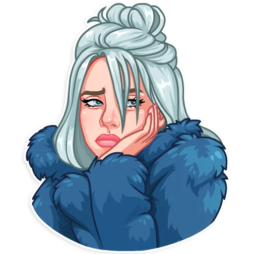 Billie Eilish Telegram Sticker #7 - Billie Eilish #7