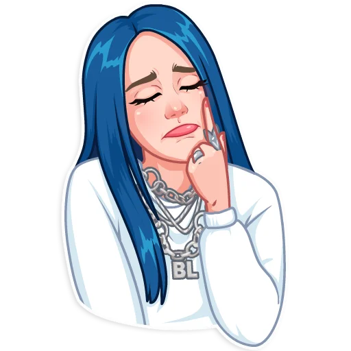 Billie Eilish Telegram Sticker #15 - Billie Eilish #15