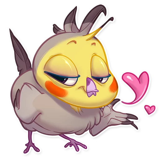 Berry Bird Telegram Sticker #2 - Berry Bird #2
