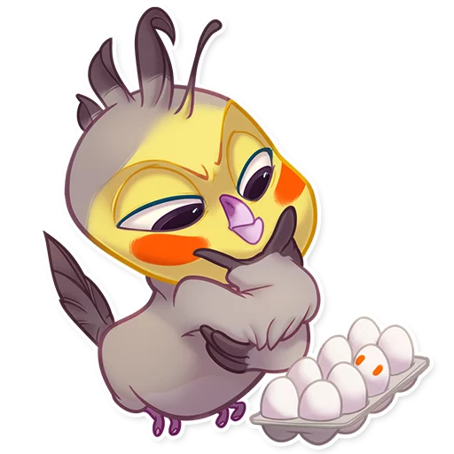 Berry Bird Telegram Sticker #9 - Berry Bird #9