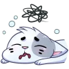 Biscuit Cat Cute Expressions Emoji Set Telegram Sticker #8 - Biscuit Cat Cute Expressions Emoji Set #8