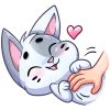 Biscuit Cat Cute Expressions Emoji Set Telegram Sticker #13 - Biscuit Cat Cute Expressions Emoji Set #13