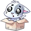 Biscuit Cat Cute Expressions Emoji Set Telegram Sticker #21 - Biscuit Cat Cute Expressions Emoji Set #21