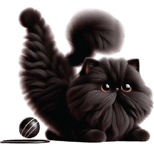 Black Persian Cat
