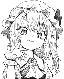 Black White