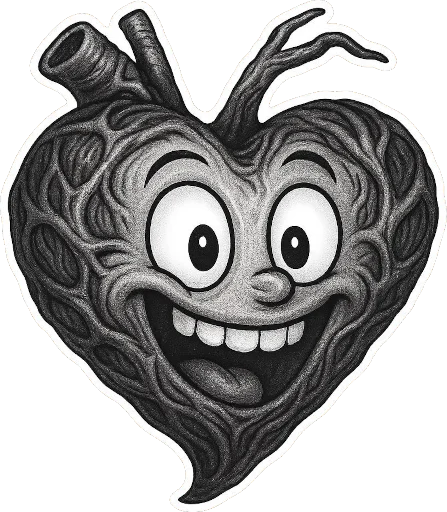 Eerie Black Heart