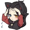 Black Kitten1 Emoji